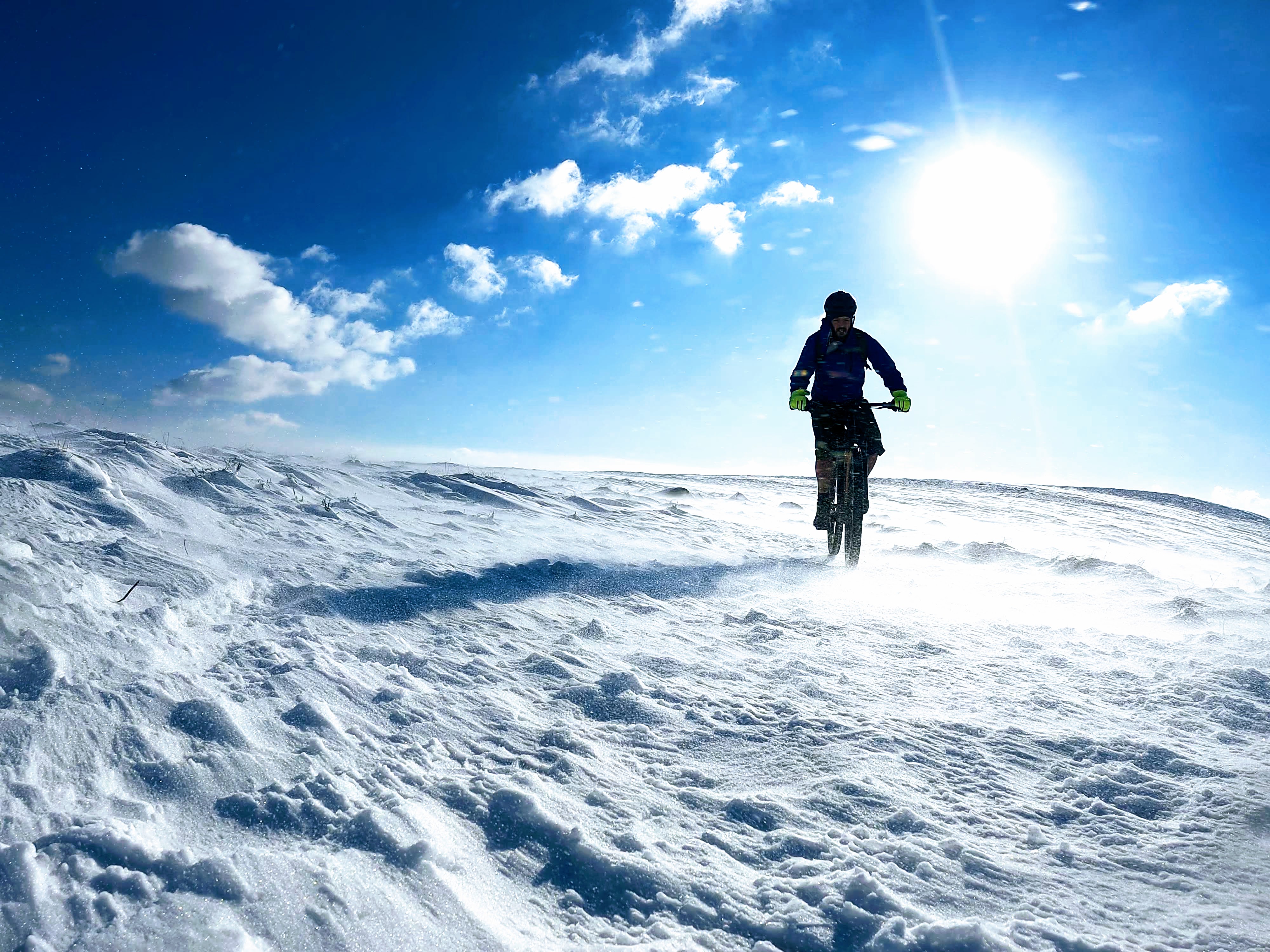 Snow MTB Rides In Calderdale