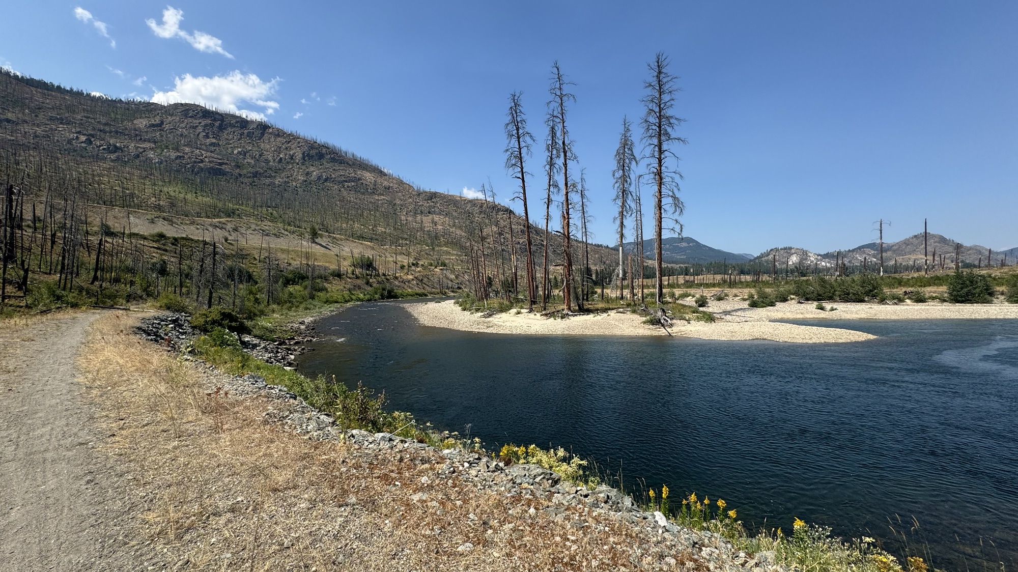 GDMBR / The BC Trail: Part 17 – Plenty of Swimming on the KVT